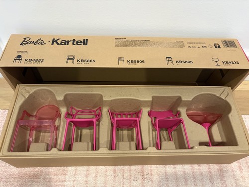 Barbie kartell set pezzi - kartell,